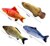 3D Artificial Plush Fish Toy for Cats and Kitties.