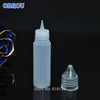5Pcs/Lot  50Ml Refillable E Liquid Plastic Bottle With Wide Mouth Empty Pen Style Dropper Bottle For E Liquid Juic Droppere
