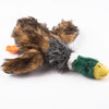 Dog Toys Lovely Pet Puppy Chew Plush Bite Toy Cartoon Animals Squirrel Cotton Rope Ox Shape Duck Shaped Squeak Toys Hot
