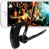 Cooljier Wireless Bluetooth Earphone For Iphone Mobile Xiaomi Stereo Business Headset With Mic Universal Sport Headphones (Black)