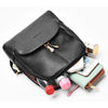Women Backpack Leather Bag Feminine Sac A Dos School Bags For Teenager Girls Female Travel Red White Large Capacity High Quality
