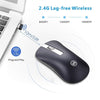 Wireless Mouse Silent Gaming Mouse Wireless Computer Mouse 2.4Ghz Rechargeable Ergonomic Pc Mice 1600 Dpi Usb Mause For Laptop