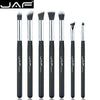 Jaf Brand 7 Pcs/Set Professional Portable Makeup Brushes Of Eye Blending Eyeshadow Smudge Shading Eyebrow Brushes Je07Ssy-B