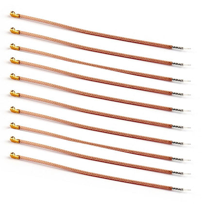 Areyourshop RG178 Cable Pigtail Jumper Cable IPX U.FL Female Jack Single-Head Connector 10cm 10Pcs