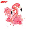 Oil Painting By Numbers Flower Acrylic Paint Wall Painting Flamingo Picture Coloring By Numbers On Canvas Home Decor