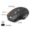 Imice Wireless Mouse 2000Dpi Adjustable Usb 3.0 Receiver Optical Computer Mouse 2.4Ghz Gaming Mice Ergonomic Design For Laptop