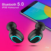 Bluetooth Earphones 5.0 True Wireless Earbuds Stereo Bluetooth Headphone Earphone Headset With Built-In Hd Mic Charging Case Q13