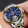 Lige Men Watches Top Brand Luxury Business Automatic Mechanical Watch Men Full Steel Sport Waterproof Watch Relogio Masculino