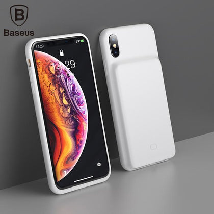 Baseus 3300mAh Power Bank Case Charging For iPhone X/XS XR XS Max Battery Charger Case Power Bank Charger Case Mobile Phone