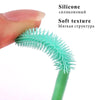 Hmq Disposable Silicone Gel Eyelash Brush Comb Mascara Wands Eye Lashes Extension Tool Professional Beauty Makeup Tool For Women