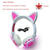Yijee Cat Ear Headphones With Led Flashing Glowing Light Headset Gaming Earphones For Pc Computer And Mobile Phone