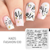 Kads Nail Art Template 36 Designs Chinese Style Ink-Painting Wordart Image Template Nail Stamping Plate Nail Art Stencils