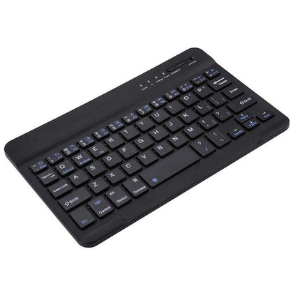 8/9/10 Inch Mini Wireless Bluetooth 3.0 Keyboard for iPad Tabs Galaxy IOS Android Windows Tablets Mobile phone Aluminium Russian
