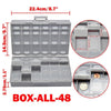 Aidetek Smd Storage Box Plastic Case Surface Mount Resistors Capacitors Well Small Compartment Tiny Organizer Toolbox Box Storag