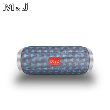 M&J TG117 Bluetooth Speaker Outdoor mini soundbar Waterproof Portable Wireless Column Loudspeaker with TF FM USB Aux for xiaomi