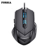 Silent Frosted Ergonomics 2400Dpi Adjustment Usb 6D Wired Optical Computer Gaming Mouse Mice For Computer Pc Laptop For Dota 2