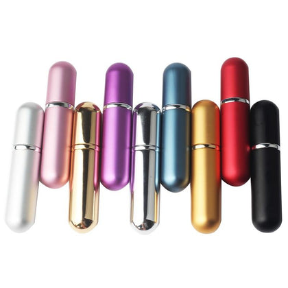 1 Pcs Hot Selling 5ml Refillable Portable Mini perfume bottle &Traveler Aluminum Spray Atomizer Empty Parfum bottle