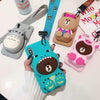 Oryksz 3D Cartoon Totoro Hand With Phone Case For Iphone 6 6S 7 8 Plus Cases For Iphone X Xr Xs Max Silicone Back Cover Fundas