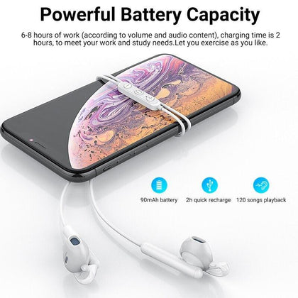 Langsdom E7 Bluetooth Earphone Wireless Headphones Neckband Earbuds With Microphone Auriculares Bluetooth Earpiece for Phone