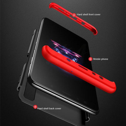 H&A 360 Degree Full Cover Phone Case For Samsung Galaxy J4 Plus J6 Plus J8 A7 2018 Matte Shockproof PC Phone Cover A7 J8 Case