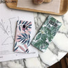 Dchziuan Plants Leaf Case For Samsung Galaxy S7 Edge S9 S8 Plus Note 8 Fashion Hard Pc Phone Cover For Coque Samsung S8 Case