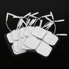 20Pcs/Lot Electrode Pads Tens Electrodes For Tens Digital Therapy Machine Body Massager 5X5Cm Nerve Stimulator With 2Mm Plug