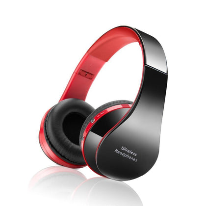 Wireless Bluetooth Headset Headphones Stereo Foldable Sport Earphone bluetooth earphone Microphone headset and earhook 2