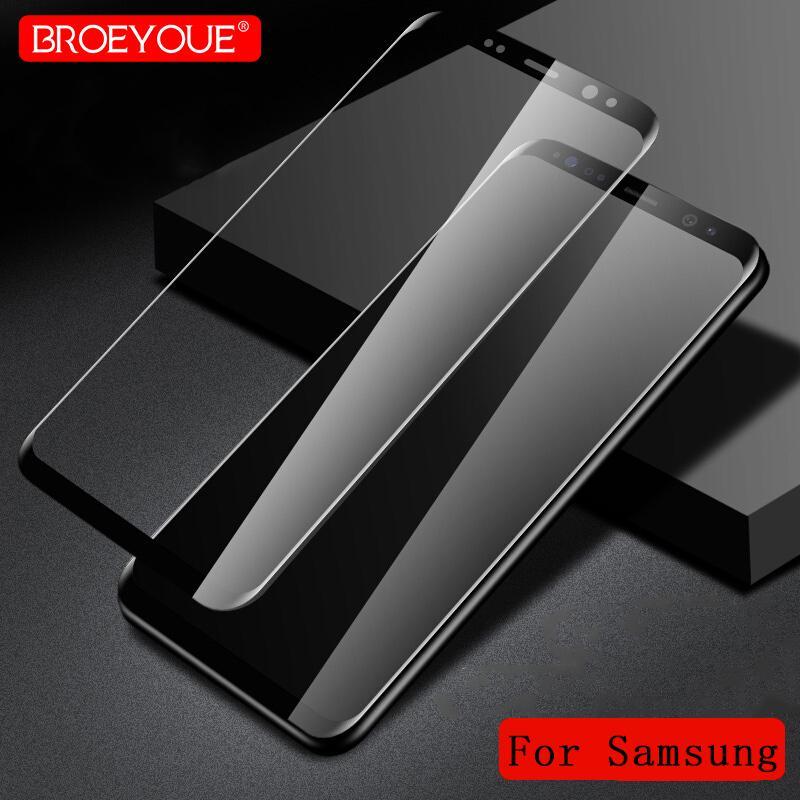 Full Cover Glass For Samsung Galaxy S8 Plus S6 Edge S9 Plus Tempered Glass Screen Protector Phone Glass For Samsung S7 Edge Plus