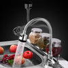 Kitchen Faucet Brass Kitchen Mixer Water Tap Hot And Cold Single Hole Chromed Faucet Robinet Cuisine Kitchen Sink Tap (Kitchen Faucet)