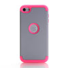 Case For Apple Case Ipod Touch 6 Hybrid Hard Impact & Silicone Phone Cases Fundas W/Screen Protector Film+Stylus Pen Gifts