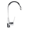 Zinc Alloy Chromed Single Handle Water Faucet Hot/Cold Mixer Water Tap Basin Kitchen Bathroom Wash Faucet