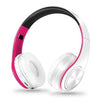 Colorful Wireless Earphones Bass Bluetooth Headphones Over-Ear Foldable Headset Handsfree With Mic For Gaming Phone Computer