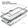 Ringke Fusion For Google Pixel 2 Clear Pc Back Cover And Soft Frame Hybrid For Pixel 2