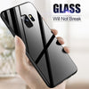 Znp Luxury Back Glass Cover Case For Samsung Galaxy S9 S8 Plus Tempered Glass Phone Cases For Samsung Note 8 S7 Edge S8 S9 Case