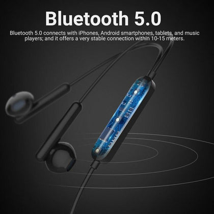 Langsdom E7 Bluetooth Earphone Wireless Headphones Neckband Earbuds With Microphone Auriculares Bluetooth Earpiece for Phone