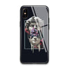 Abstract Aesthetics Statue Tempered Glass Soft Silicone Phone Case Shell Cover For Apple Iphone 6 6S 7 8 Plus X Xr Xs Max