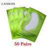 25/50/100 Pairs/Lot Patches For Eyelash Extension Under Eye Pads Paper Patches Pink Lint Free Stickers For False Eyelashes