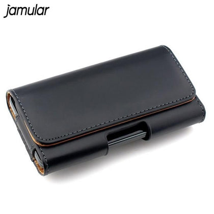 JAMULAR PU Leather Cover for iPhone X XS MAX XR 7 8 6 6s Plus for Samsung Galaxy S9 S8 S7 S6 Edge Note 5 J5 J7 A3 A5 A7