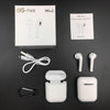 Original I9 I9S Tws Wireless Bluetooth 5.0 Earphones 3D Stereo Sound Portable Headsets Earbuds Earpiece Pk I10 I12 Tws With Case (White)