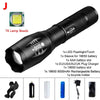 Mtb Led Bike Bicycle Light T6 8000Lm Led Torch Zoomable Flashlight For Camping Lantern 18650 5000Mah Battery