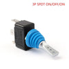 Areyourshop Waterproof Toggle Switch 12Mm On/Off/On 3P Spdt Latching 250V Sci For Car 1/4Pcs Wholesale Toggle Switch