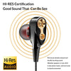 Topk Wired Earphone For Phone Dual Driver Hifi Stereo In-Ear Headset 3.5Mm Sport Running Earphones With Microphone Earbuds  (Black)