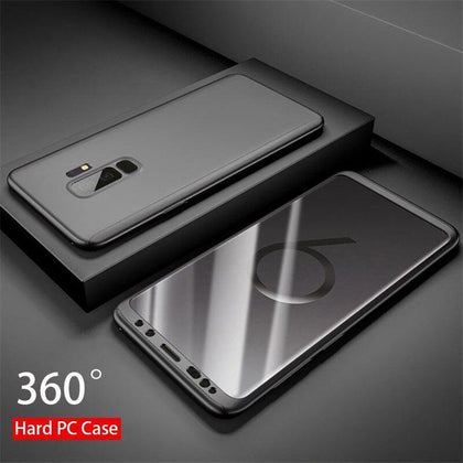 Luxury 360 Phone Case For Samsung Galaxy S10 S8 S9 Plus S10E Full Cover Cases For Samsung Note 8 9 S10 Plus Case Coque Capa