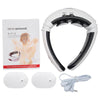 Aptoco Electric Pulse Back And Neck Massager Far Infrared Heating Pain Relief Tool Health Care Relaxation