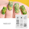 Kads Nail Art Template 36 Designs Chinese Style Ink-Painting Wordart Image Template Nail Stamping Plate Nail Art Stencils