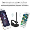 Cooljier Wireless Bluetooth Earphone For Iphone Mobile Xiaomi Stereo Business Headset With Mic Universal Sport Headphones (Black)