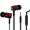 Original Ptm K2 Earphone With Mic Abrasive Shell Earbud In-Ear Bass Music Earphones Sport Gaming Headset For Phone Xiaomi Iphone