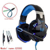 Kotion Each Earphone Gaming Headphones With Microphone Stereo Headset Gamer Headphone  For Computer Earphones Big Gaming Headset