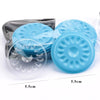 16 Hole Disposable Plastic False Eyelash Glue Holder Pallet Lashes Extension Glue Pads Holder Gasket For Eyelash Extension