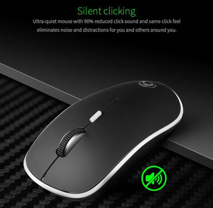 Silent Wireless Mouse 2.4 ghz Computer Mouse Mini Mause Wireless Ergonomic Mice Noiseless Button USB Mouse For PC Laptop